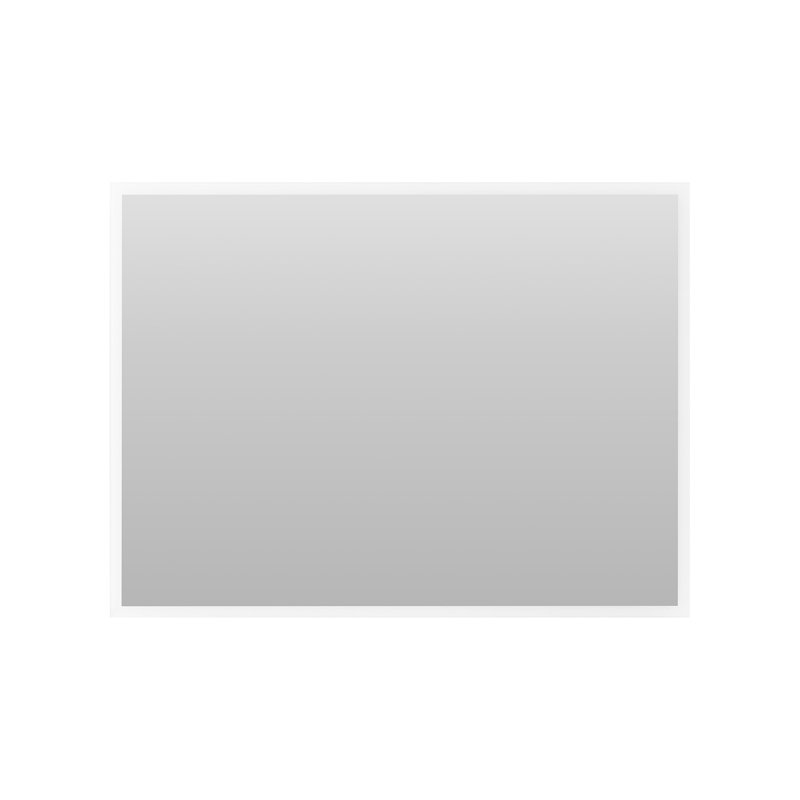 Romano Perimeter Lighted Mirror with Dimmer and Defogger, Wall Switch Direct, 36" x 48"