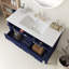 Meuble-lavabo 36 po avec lavabo en céramique, meuble-lavabo avec plateau basculant et 2 tiroirs pleine extension-1338549066
