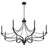 Preserve 8-Light Chandelier in Matte Black-523781806