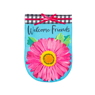 Branya Double Sided 18'' H x 12.5'' W Polyester Garden Flag