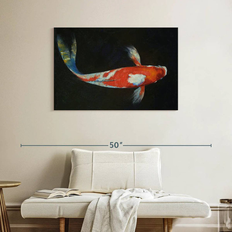 Brampt Koi, 26" H x 39" W