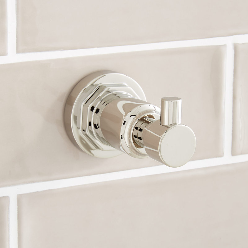 Greyfield Robe Hook, Nickel poli