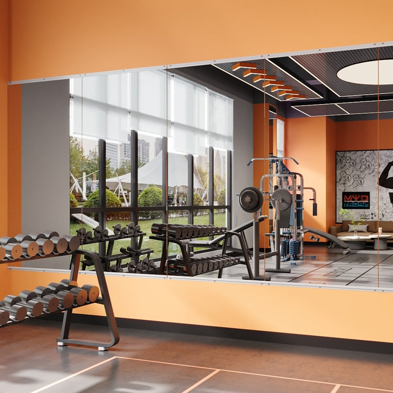 Miroir de gym