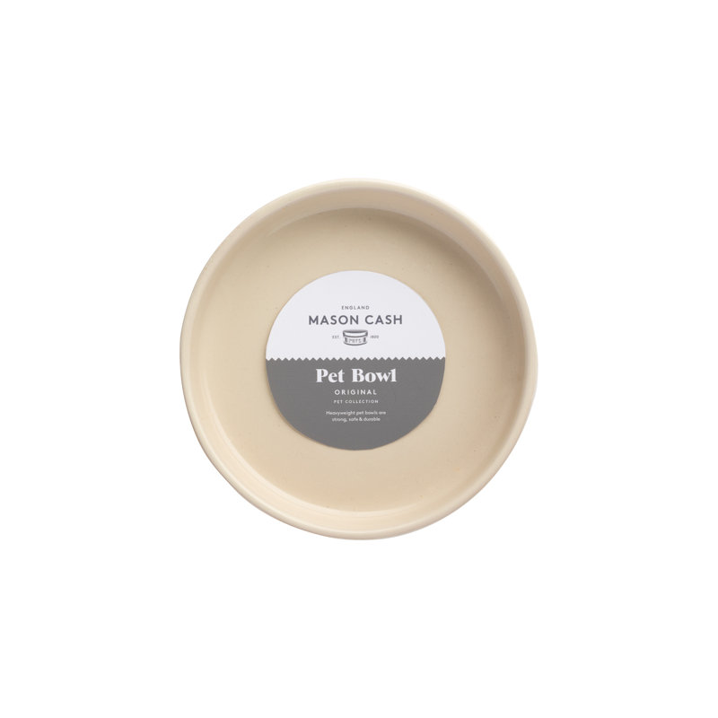Colour Mix Cat Saucers, White