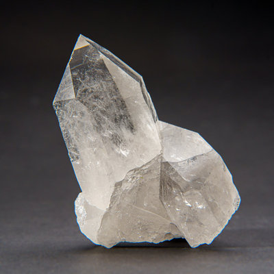 Genuine Clear Quartz Crystal Cluster Point from Brazil (0.41 Lbs) -  Astro Gallery of Gems, CQ-CC117