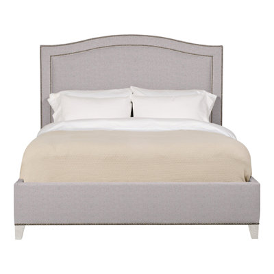 Caroline/Casey Queen Upholstered Low Profile Panel Bed