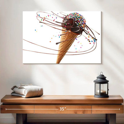 Yarlin Chocolate Ice Cream Cone