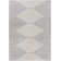 Mendota Geometric Light Grey Indoor/Outdoor Area Rug