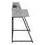 Bureau d'ordinateur aspect pierre