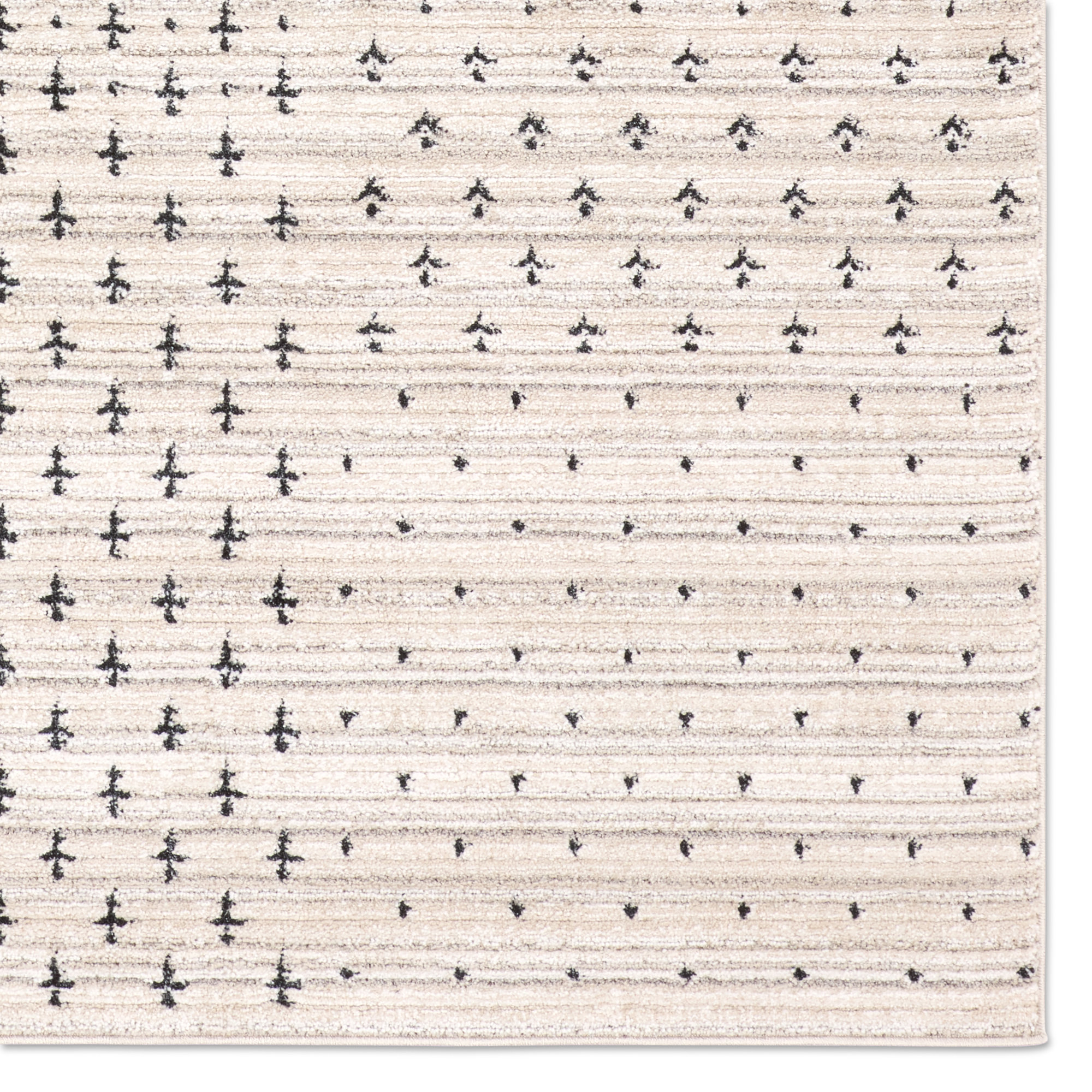 Vibe by Union Rustic Loehrke Powerloomed Tribal Tan/Taupe Area Rug, Runner 2'6" x 8'