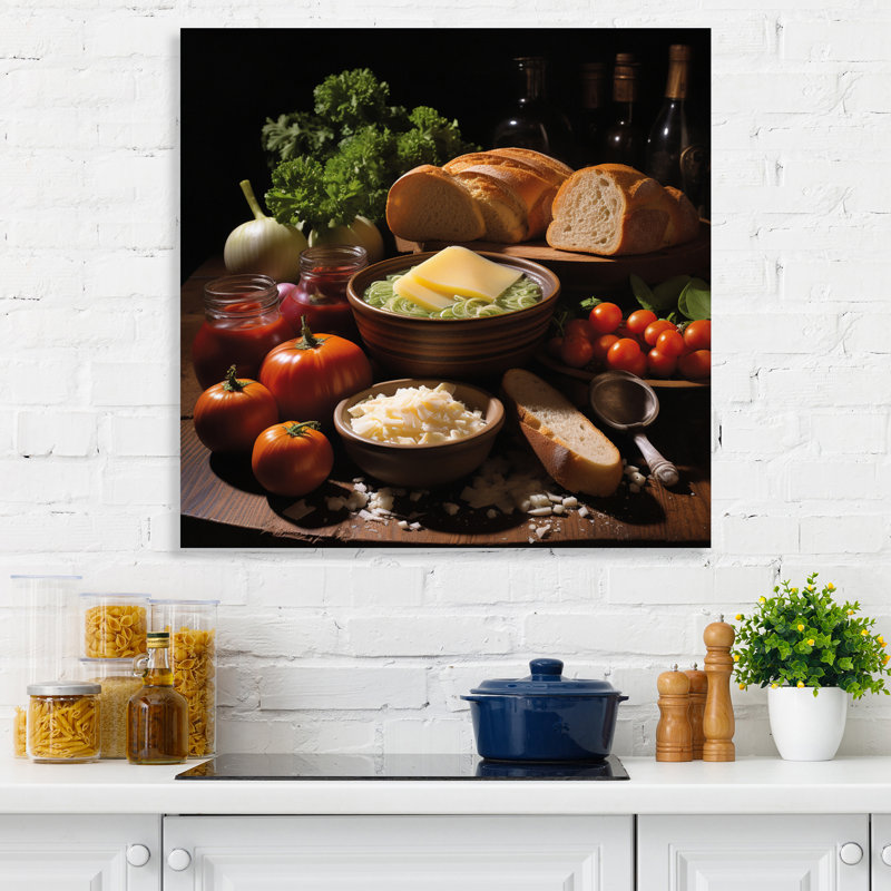 Delectable Delights II, H 24 po x l 24 po x P 1 po, Toile tendue