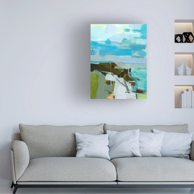 Kathleen Robbins By The Sea Canvas Art