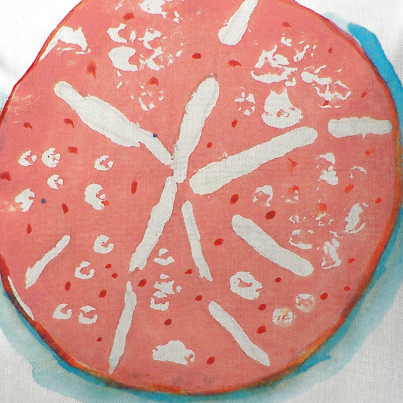 Housse et insert de coussin carré extérieur Sand Dollar Sand Dollar, Petit