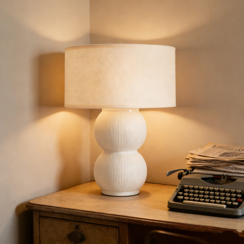Table Lamp, White