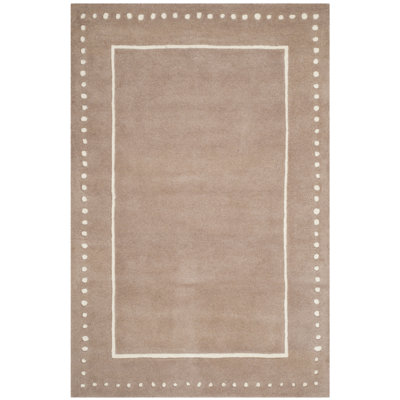 Cruz Hand Tufted Wool Polka Dots Rug