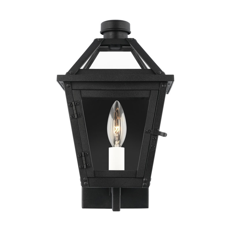 Composite Wall Light, Textured Black