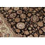 Wool Oriental Area Rug in Black/Brown