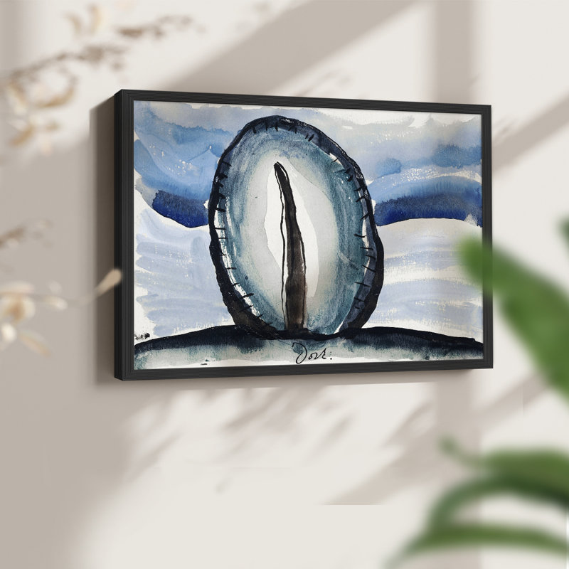 Paysages rétro-CCXL-reproduction encadrée, H 11 po x l 14 po, Noir