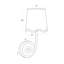 Ariel 1 - Light Armed Sconce-70736271