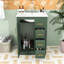 Meuble-lavabo 3 tiroirs avec lavabo en céramique et 1 porte-1231915595