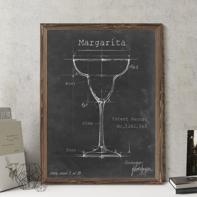 «Barware Blueprint VI» par Paul Cezanne - reproduction d'art encadrée