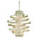 Vertigo 2 - Light Unique / Statement Geometric Chandelier