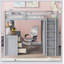Loft Bed With Drawers,Desk,And Wardrobe-1424634753