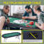 Velazquez Freeport Park 183cm Green Foldable Poker Table