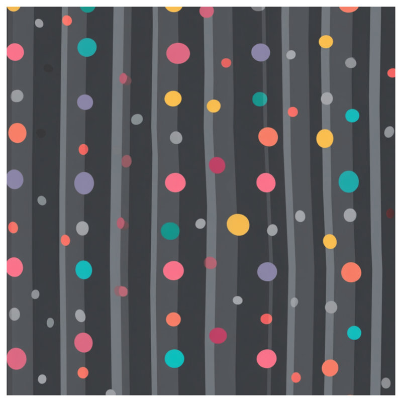 Polka Dots Fleece Throw Blanket - Pattern Throws for Sofas or Beds, 50in W x 60in H