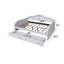Lit de jour double rembourré avec DEL et 2 tiroirs, beige-1370016974-1370016975