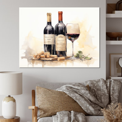 Nebbiolo Nuance I - Wine Wall Art Living Room