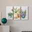 Summer Succulents I - Ensemble de 3 toiles tendues-1537117437