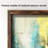 Elegant Decorative Framed MDF Painting, 15.7 x 47.2 x 0.1 inches | 100% MDF with 3 mm Thickness, 100% Pine Wood Frame | UV Printed Artwork for Home Decor, Living Room, Office, Modern Aesthetic