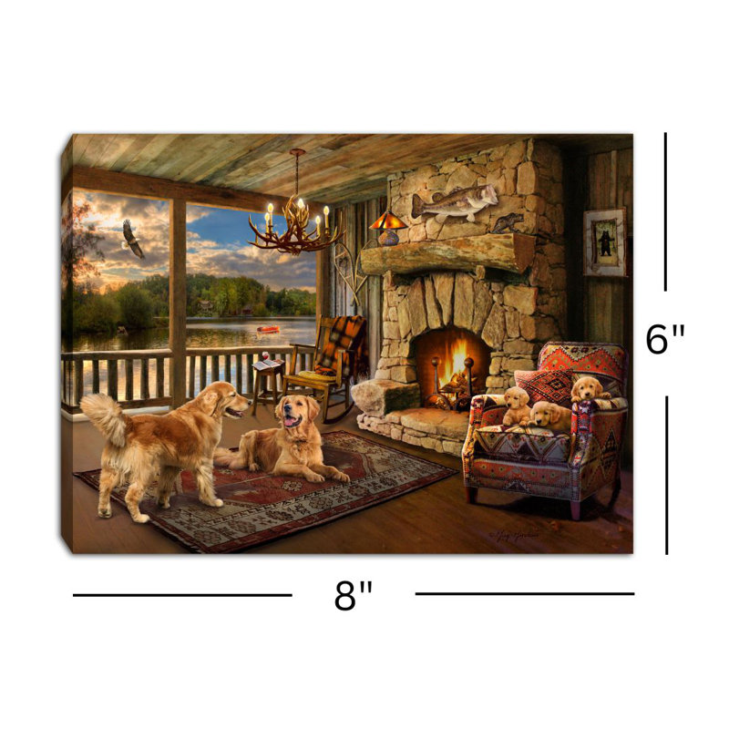 Mini toile de fond chevalet 8 x 6 Home Sweet Home
