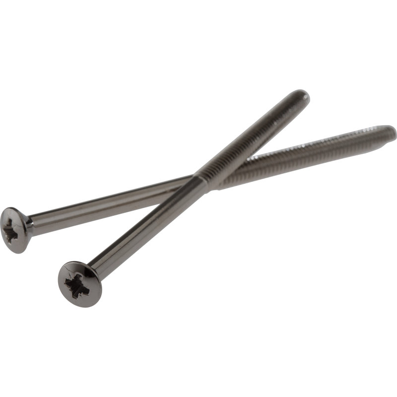 Longer Escutcheon Trim Screws, Chrome