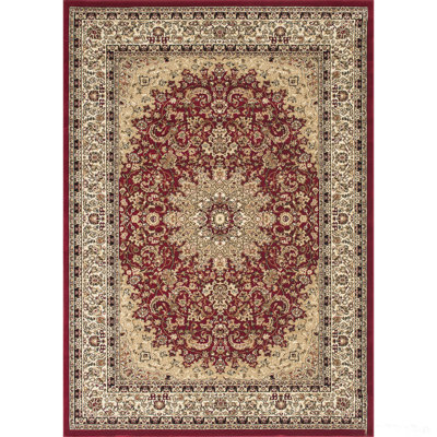 Oriental Area Rug in Red