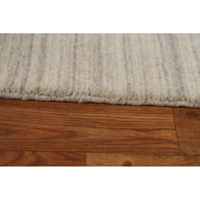 Tapis oriental géométrique Gabbeh noué à la main 6 x 8