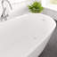 Baignoire autoportante en acrylique blanc brillant 60 po Eviva Luna