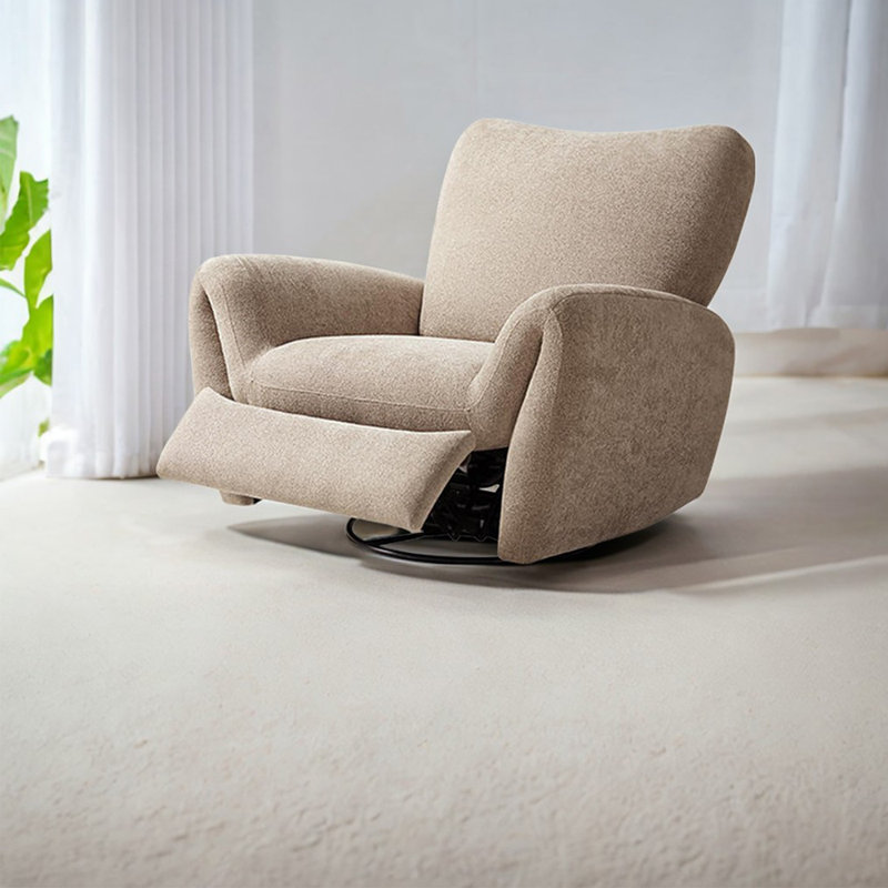 Fauteuil inclinable rembourré Olibel, Kaki