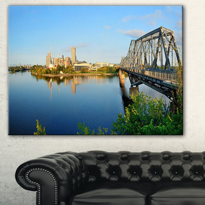 « ottawa matin panorama », impression sur toile