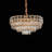 Soleil 13-Light Crystal Chandelier - Gold