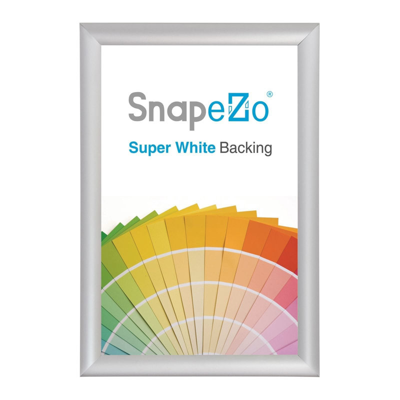 Cadre photo en métal Sleek Series, Argent, L 8,3 po x H 11,7 po