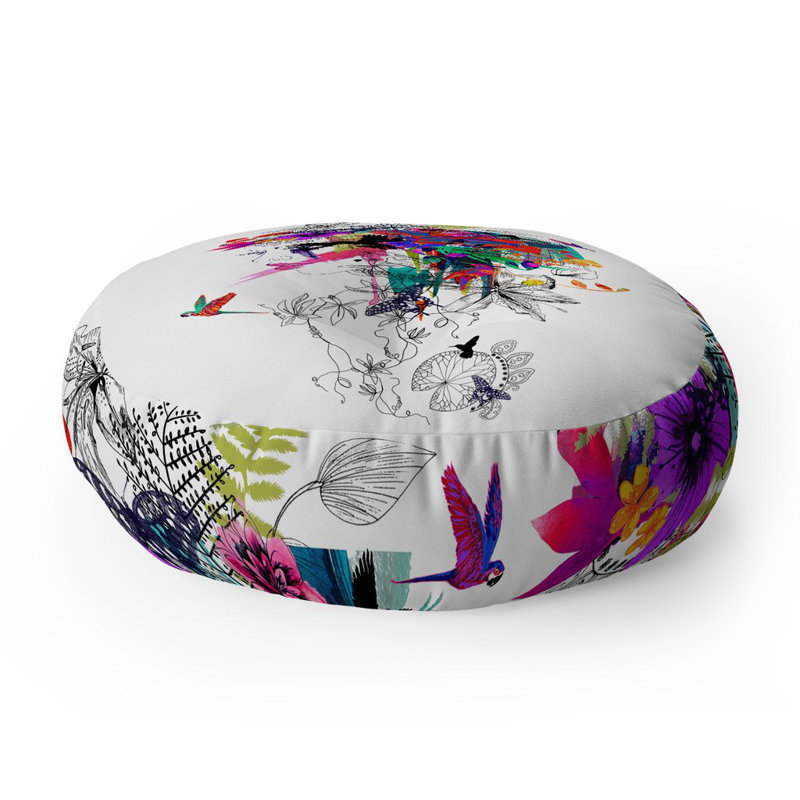 Coussin de sol tropical sharpe holly