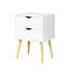 Table d'appoint avec 2 tiroirs-1150524915