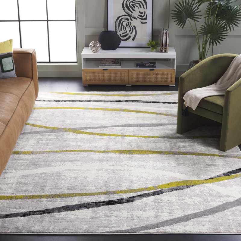 Doneshia Skyler Performance Abstract Rug, Rectangle 8' x 10'