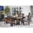 Kinsee Sheesham Rectangular Solid Wood Top with Solid Wood Base Dining Table