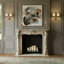 Decorative Wood Fireplace Mantel Ornate-1774136726