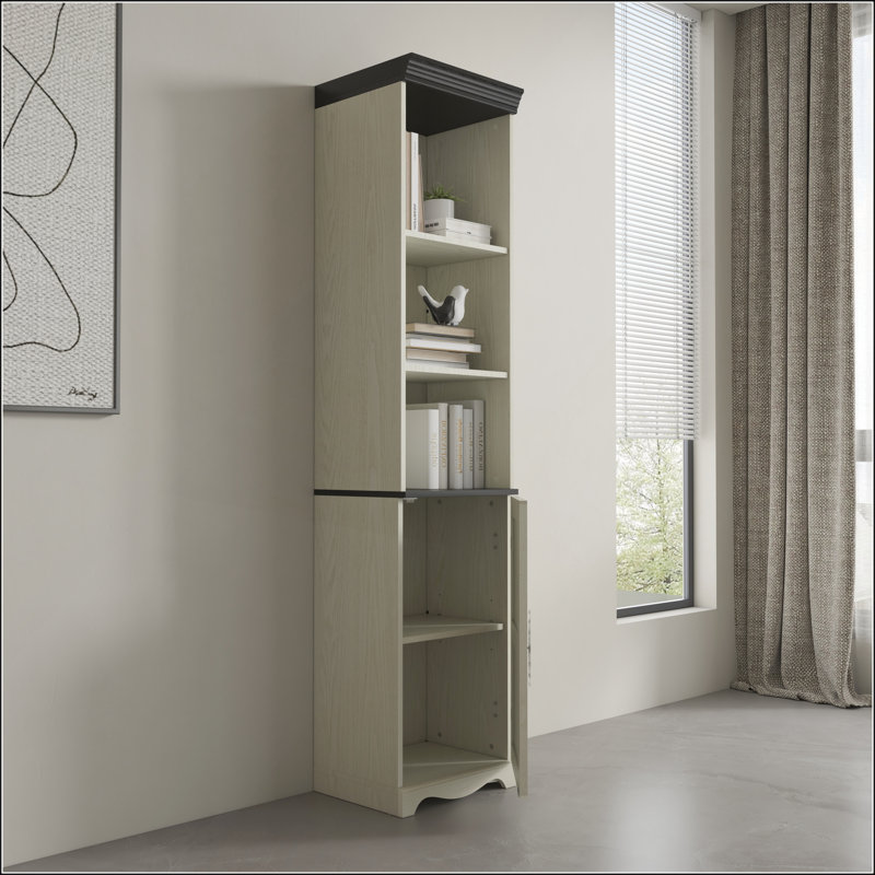Armoire cubique autoportante avec 5 tablettes