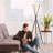 Stix Industrial 3-Light Adjustable LED Floor Lamp with 3-Way Dimmer-124638838-124638837