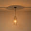 Luminaire suspendu sphère en verre 1 lumière
